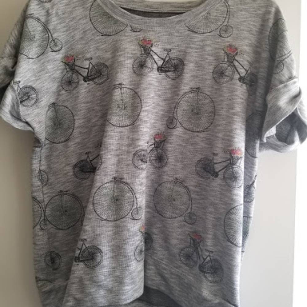 ***SOLD** Retro Bicycle Sweater Top